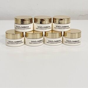 Dolce & Gabbana The Foundation Perfect Luminous Liquid Natural Glow 7 Jars NEW